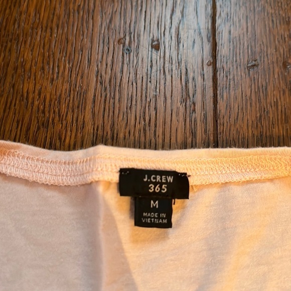 J. Crew Pale Pink Ballet Core Tee - Picture 2 of 3